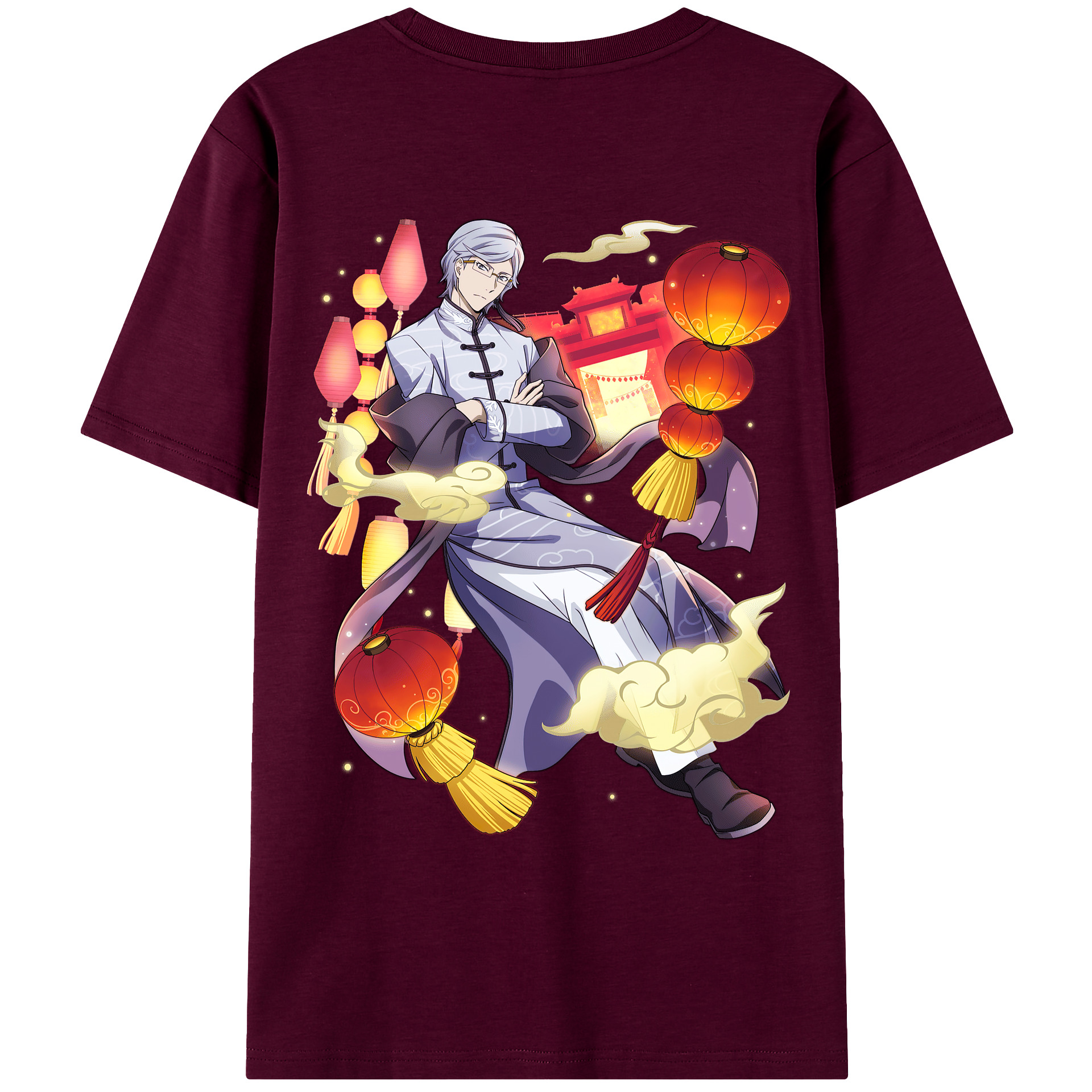 （画像用） 文豪ストレイドッグス Bungo Stray Dogs レディース半袖Tシャツ(バックプリント)